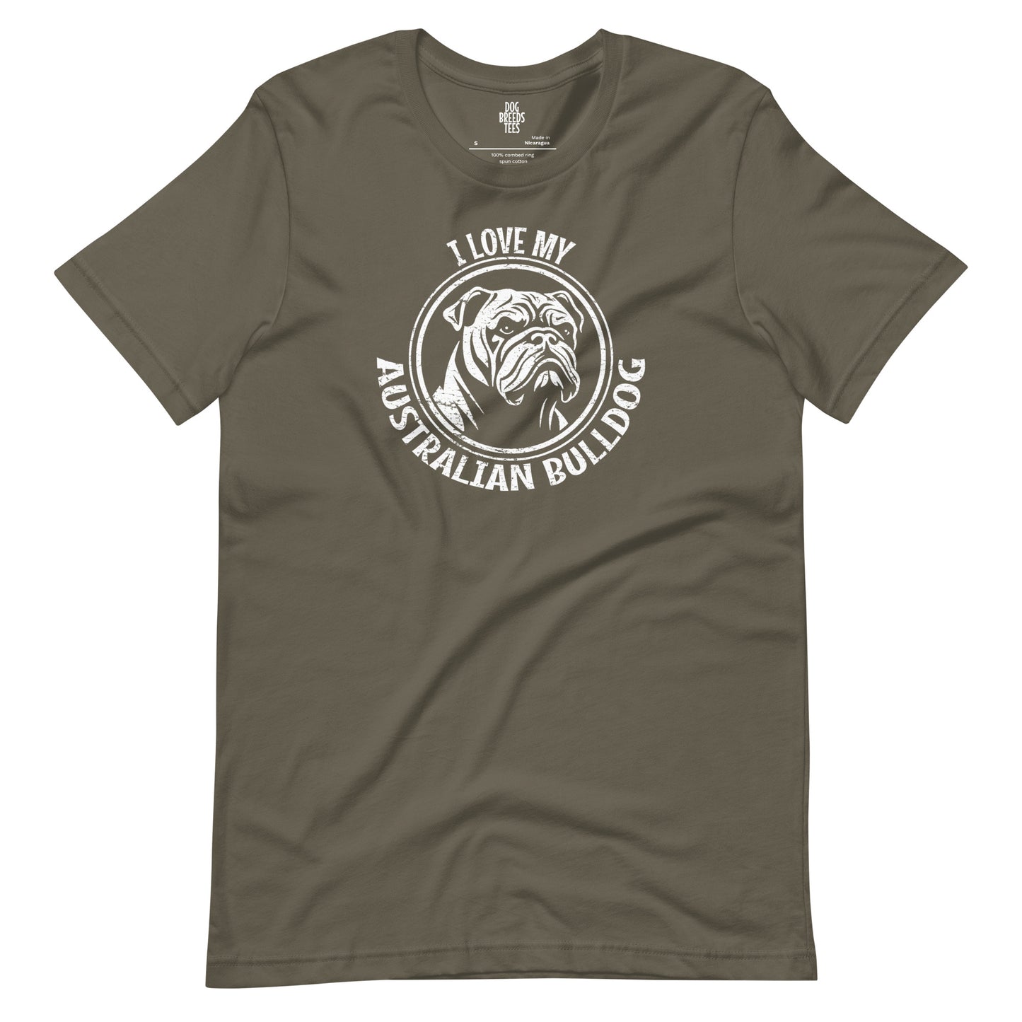 Australian Bulldog Shirt, Australian Bulldog gift, gift for dog mom, custom dog gift, dog owner gift, pet memorial gift