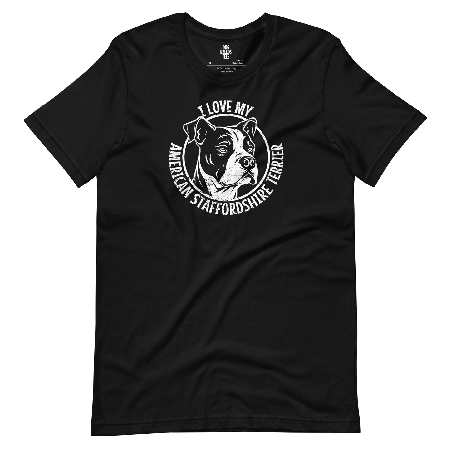 American Staffordshire Terrier Shirt, American Staffordshire Terrier gift, gift for dog mom, custom dog gift, dog owner gift, pet memorial gift