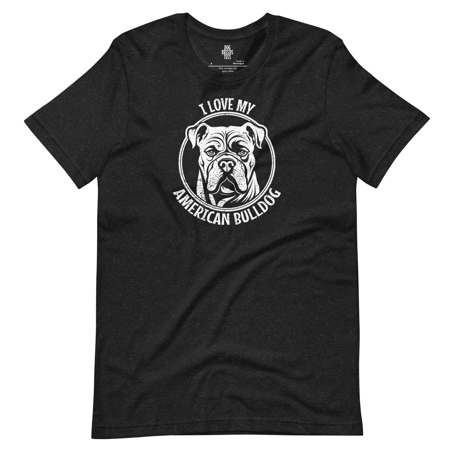 American Bulldog Shirt, American Bulldog gift, gift for dog mom, custom dog gift, dog owner gift, pet memorial gift