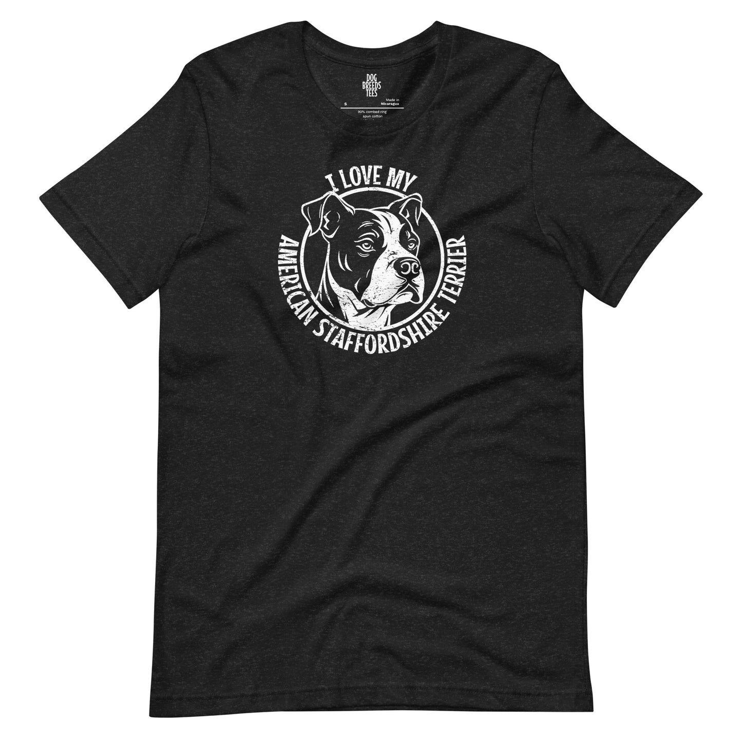 American Staffordshire Terrier Shirt, American Staffordshire Terrier gift, gift for dog mom, custom dog gift, dog owner gift, pet memorial gift
