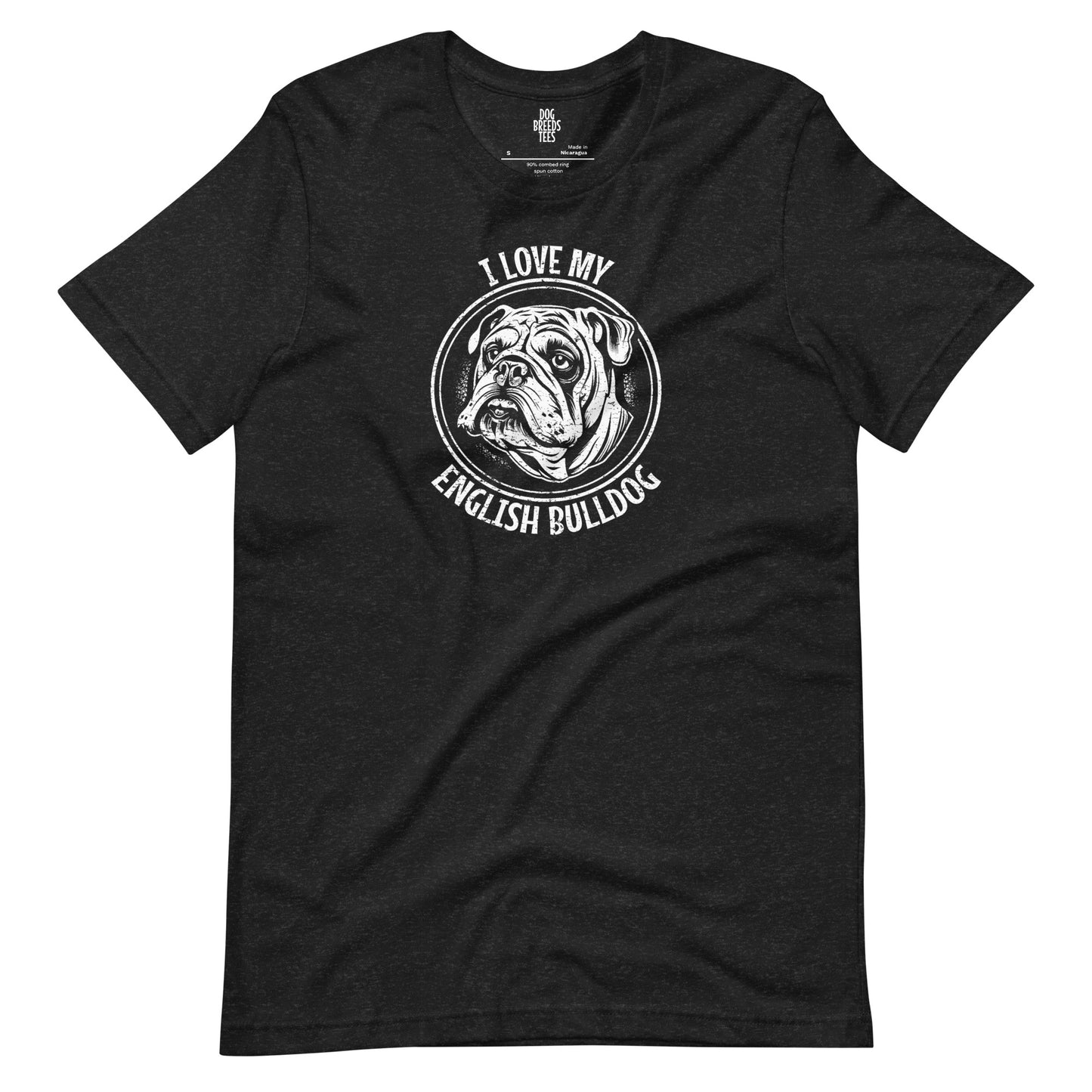 English Bulldog Shirt, English Bulldog gift, gift for dog mom, custom dog gift, dog owner gift, pet memorial gift