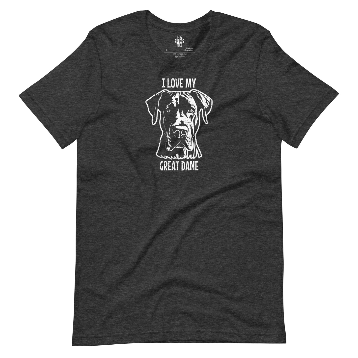 Great Dane Shirt, Great Dane gift, gift for dog mom, custom dog gift, dog owner gift, pet memorial gift