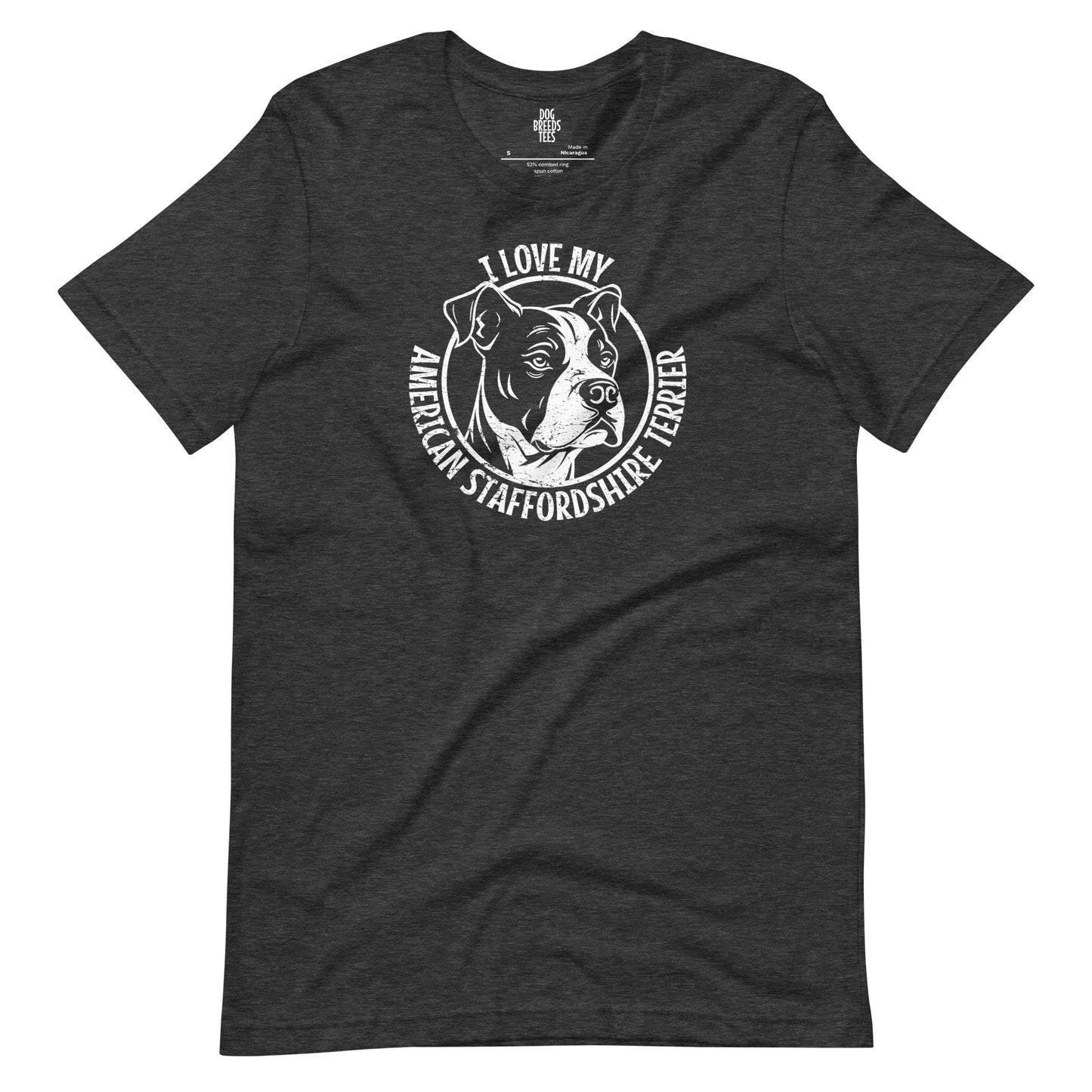American Staffordshire Terrier Shirt, American Staffordshire Terrier gift, gift for dog mom, custom dog gift, dog owner gift, pet memorial gift