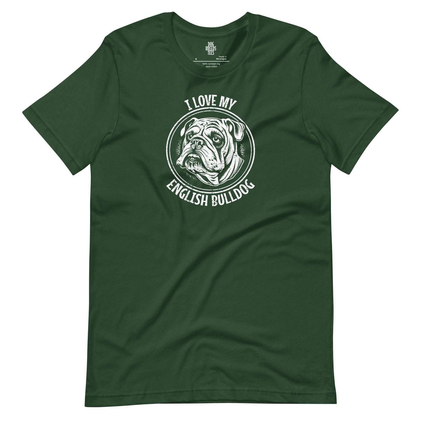 English Bulldog Shirt, English Bulldog gift, gift for dog mom, custom dog gift, dog owner gift, pet memorial gift
