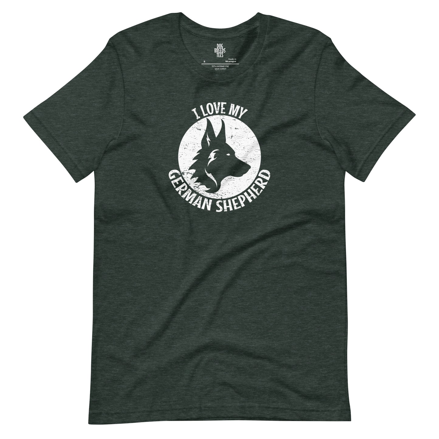 German Shepherd Shirt, German Shepherd gift, gift for dog mom, custom dog gift, dog owner gift, pet memorial gift
