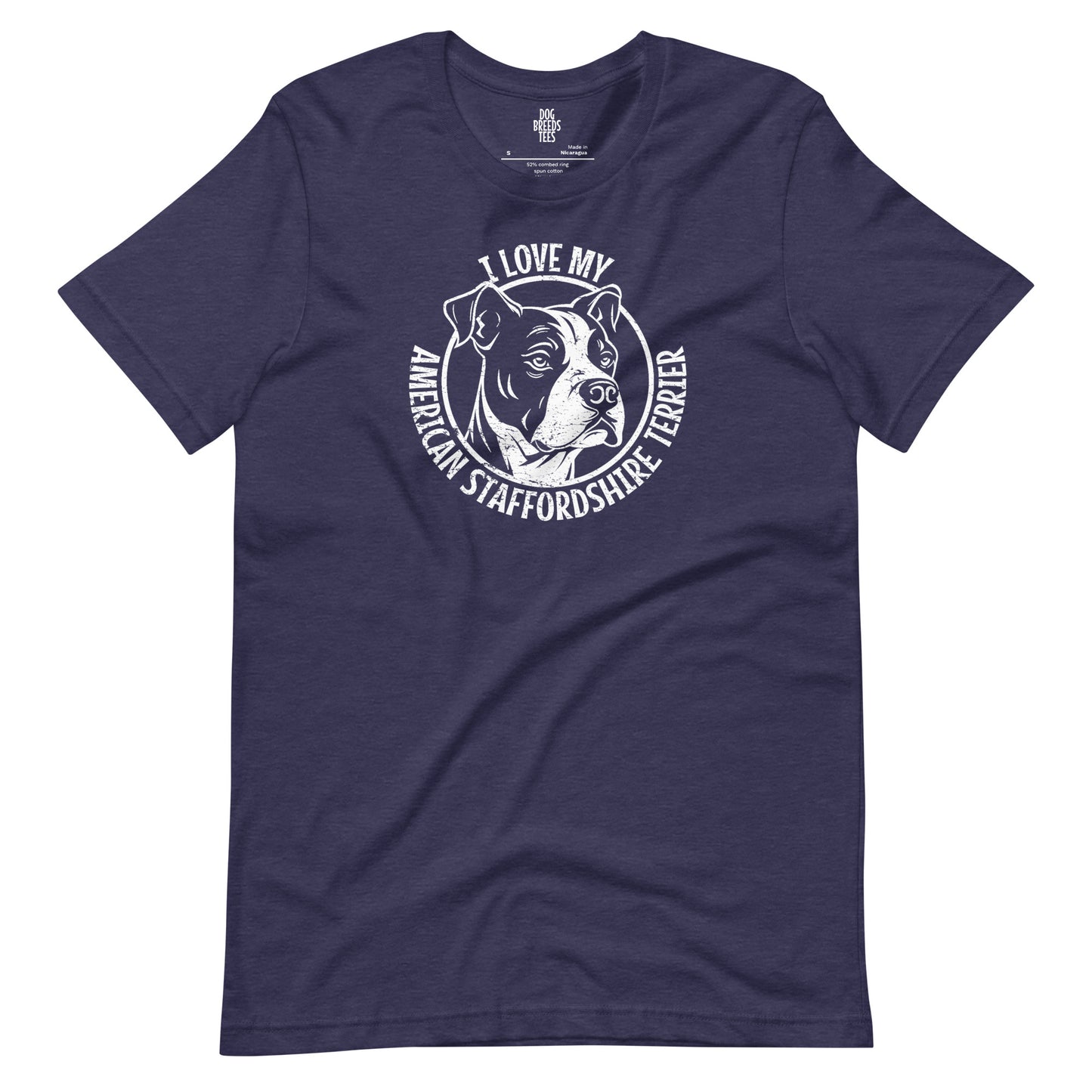 American Staffordshire Terrier Shirt, American Staffordshire Terrier gift, gift for dog mom, custom dog gift, dog owner gift, pet memorial gift