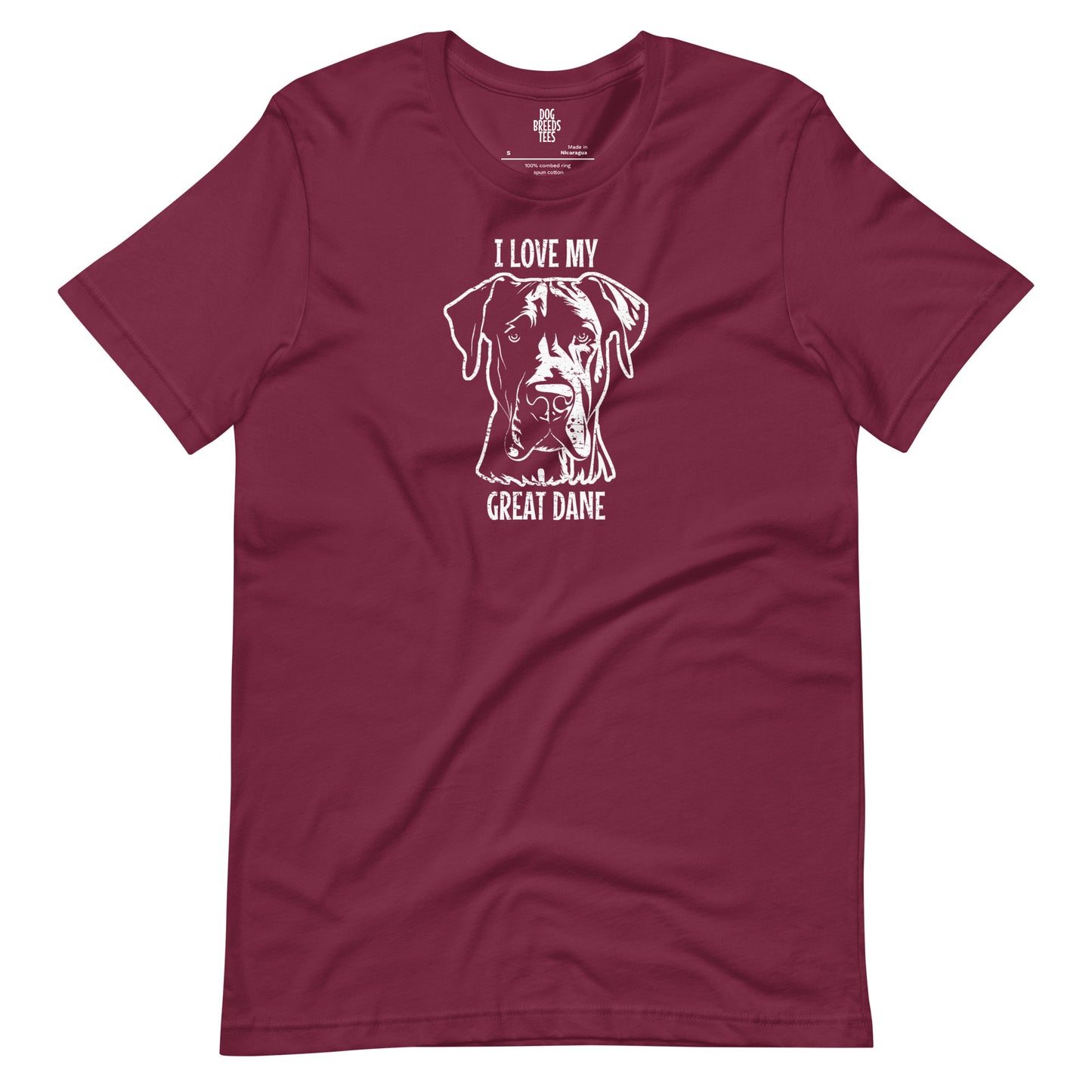 Great Dane Shirt, Great Dane gift, gift for dog mom, custom dog gift, dog owner gift, pet memorial gift