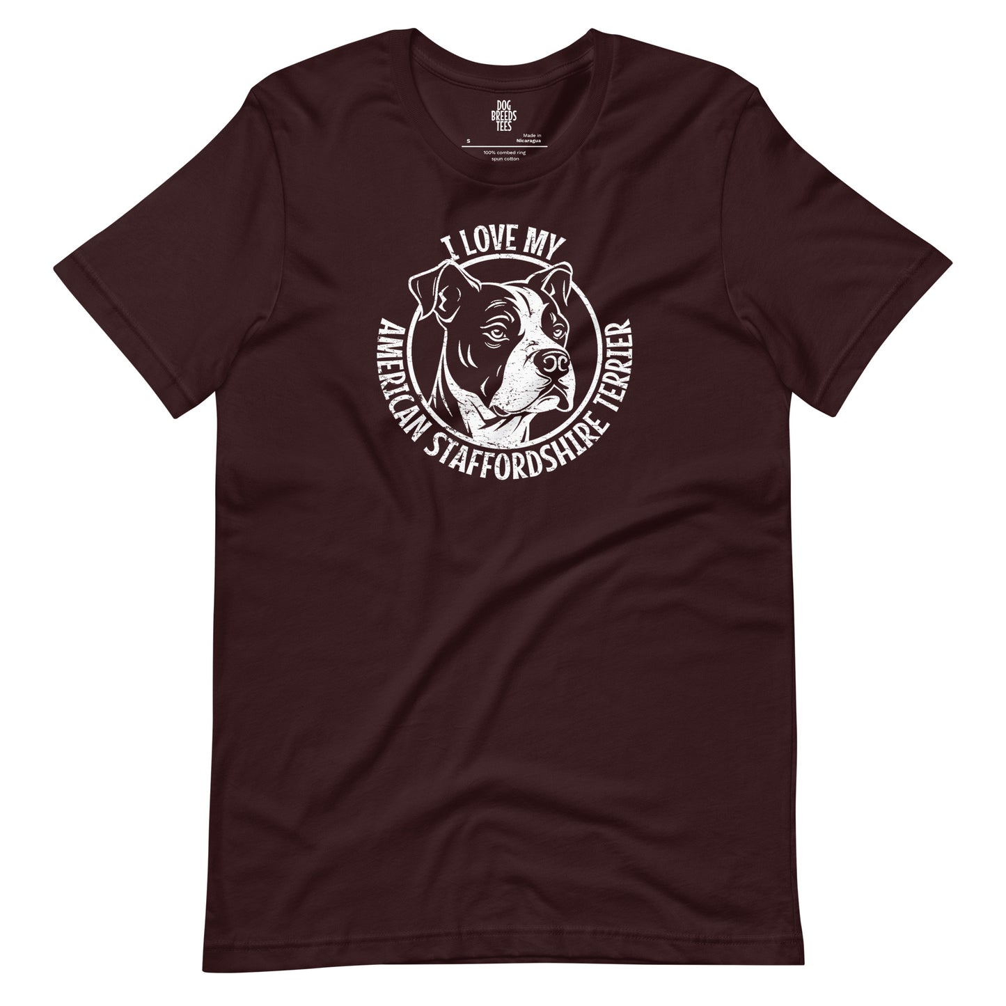 American Staffordshire Terrier Shirt, American Staffordshire Terrier gift, gift for dog mom, custom dog gift, dog owner gift, pet memorial gift