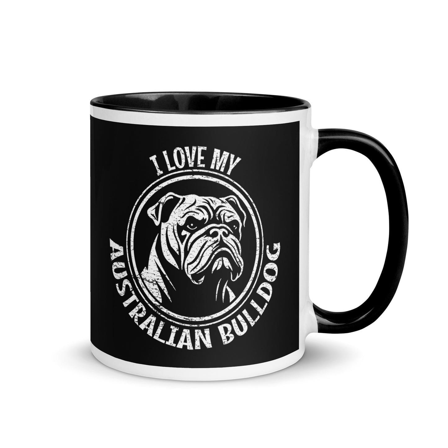 Australian Bulldog Mug, Australian Bulldog gift, gift for dog mom, custom dog gift, dog owner gift, pet memorial gift
