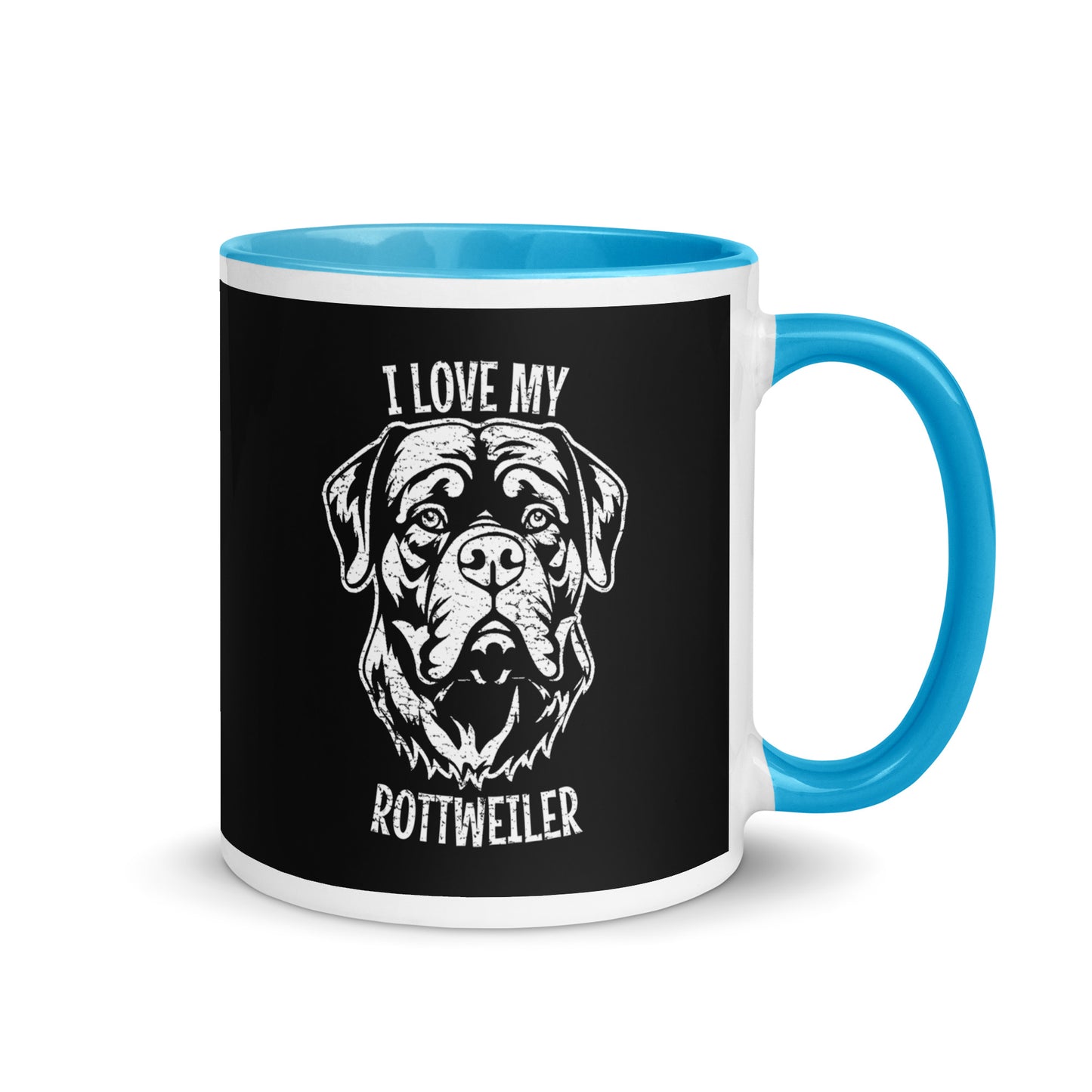 Rottweiler Mug, Rottweiler gift, gift for dog mom, custom dog gift, dog owner gift, pet memorial gift