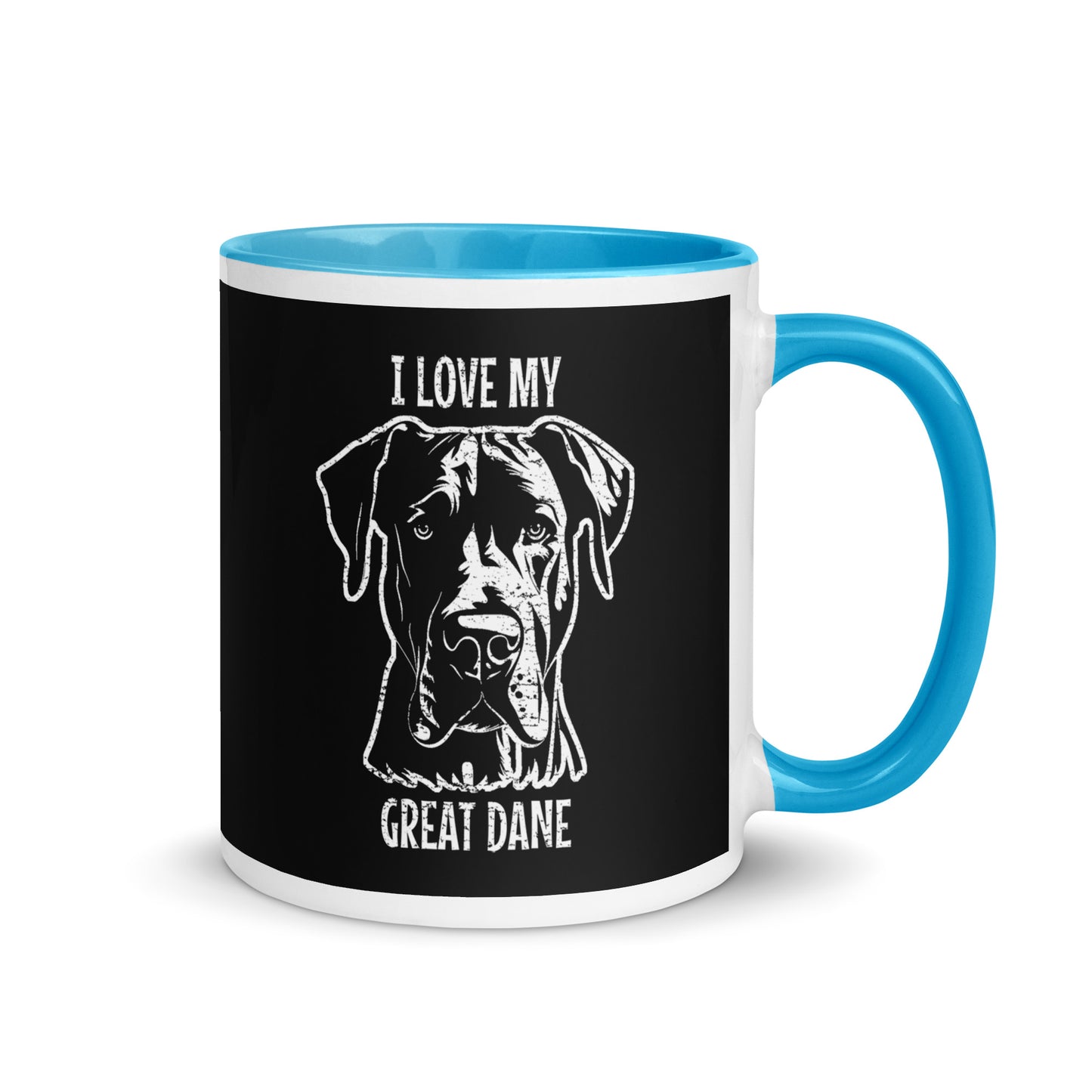 Great Dane Mug, Great Dane gift, gift for dog mom, custom dog gift, dog owner gift, pet memorial gift