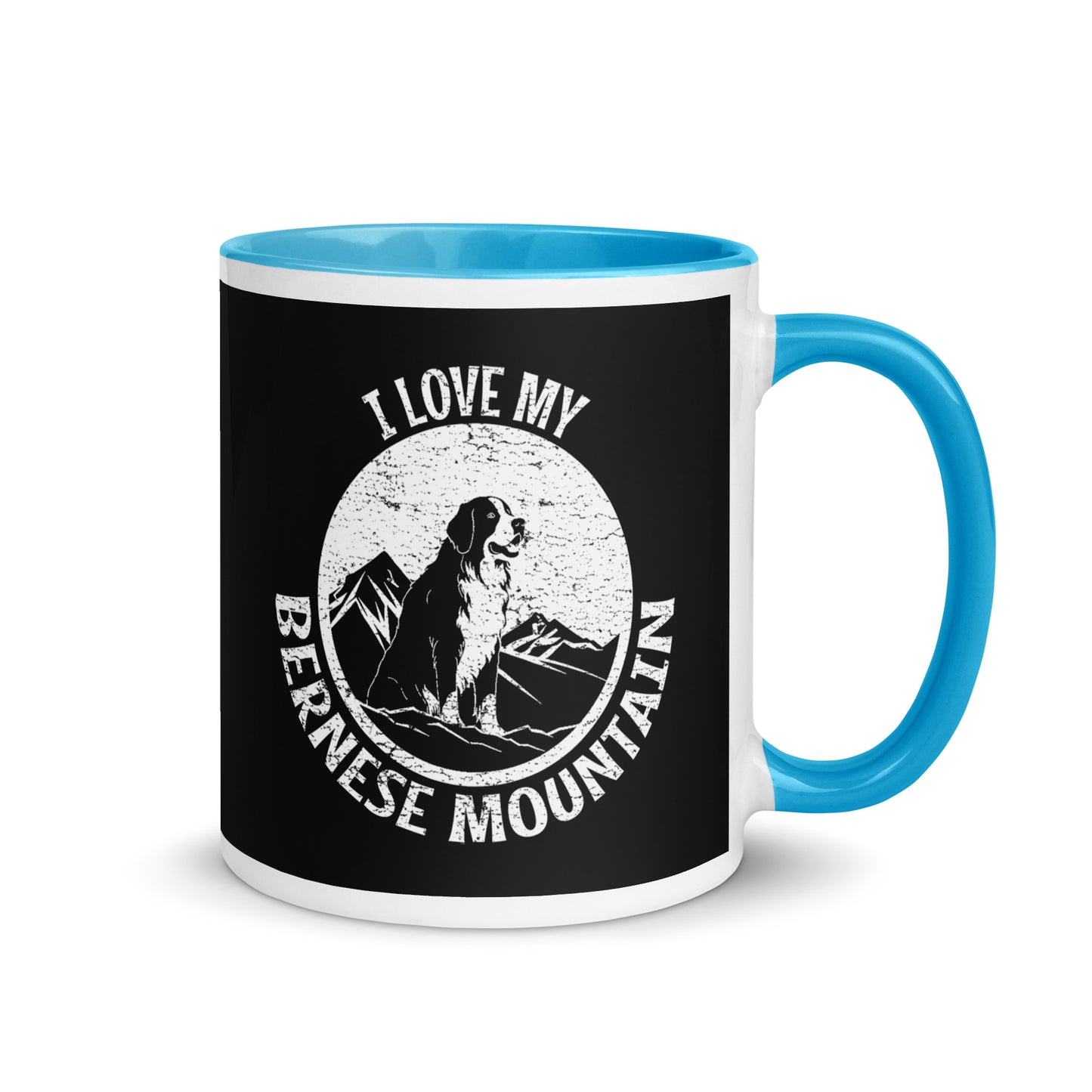 Bernes Mountain Mug, Bernes Mountain gift, gift for dog mom, custom dog gift, dog owner gift, pet memorial gift