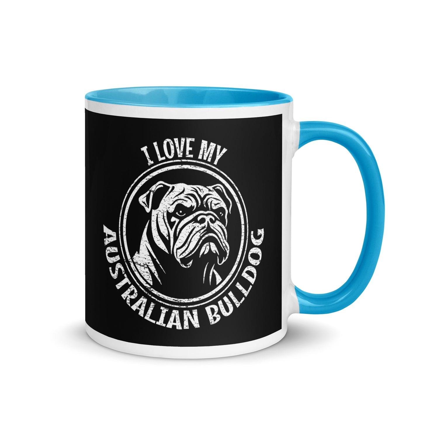 Australian Bulldog Mug, Australian Bulldog gift, gift for dog mom, custom dog gift, dog owner gift, pet memorial gift