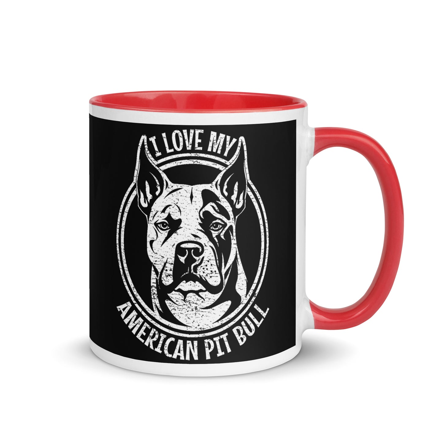 American Pit Bull Mug, American Pit Bull gift, gift for dog mom, custom dog gift, dog owner gift, pet memorial gift