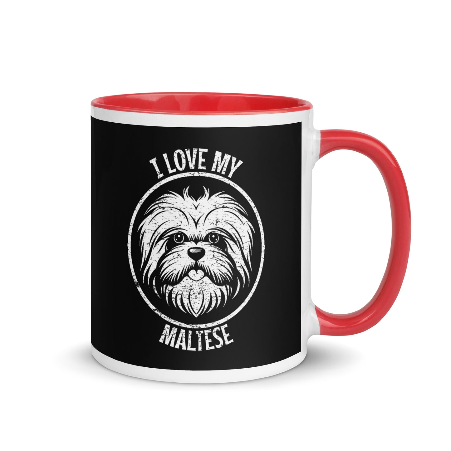 Maltese Mug, Maltese gift, gift for dog mom, custom dog gift, dog owner gift, pet memorial gift