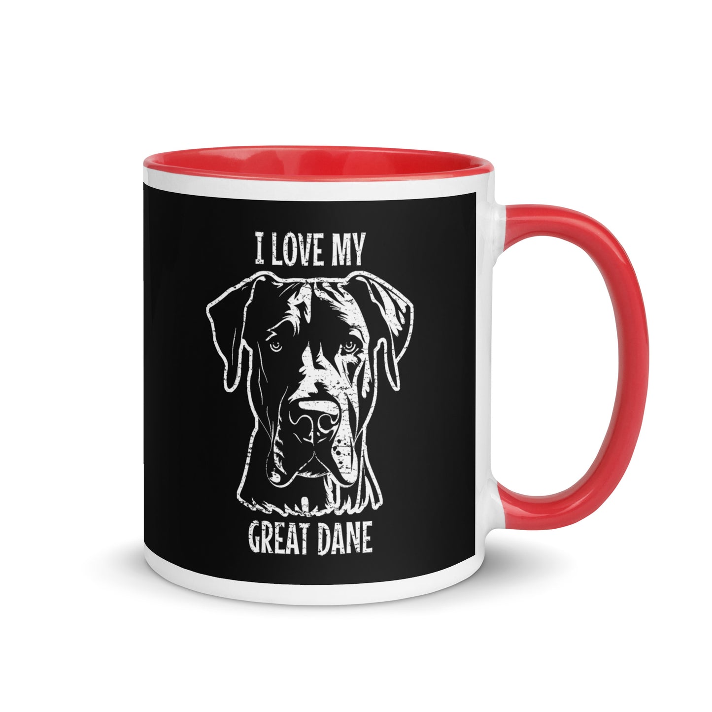 Great Dane Mug, Great Dane gift, gift for dog mom, custom dog gift, dog owner gift, pet memorial gift