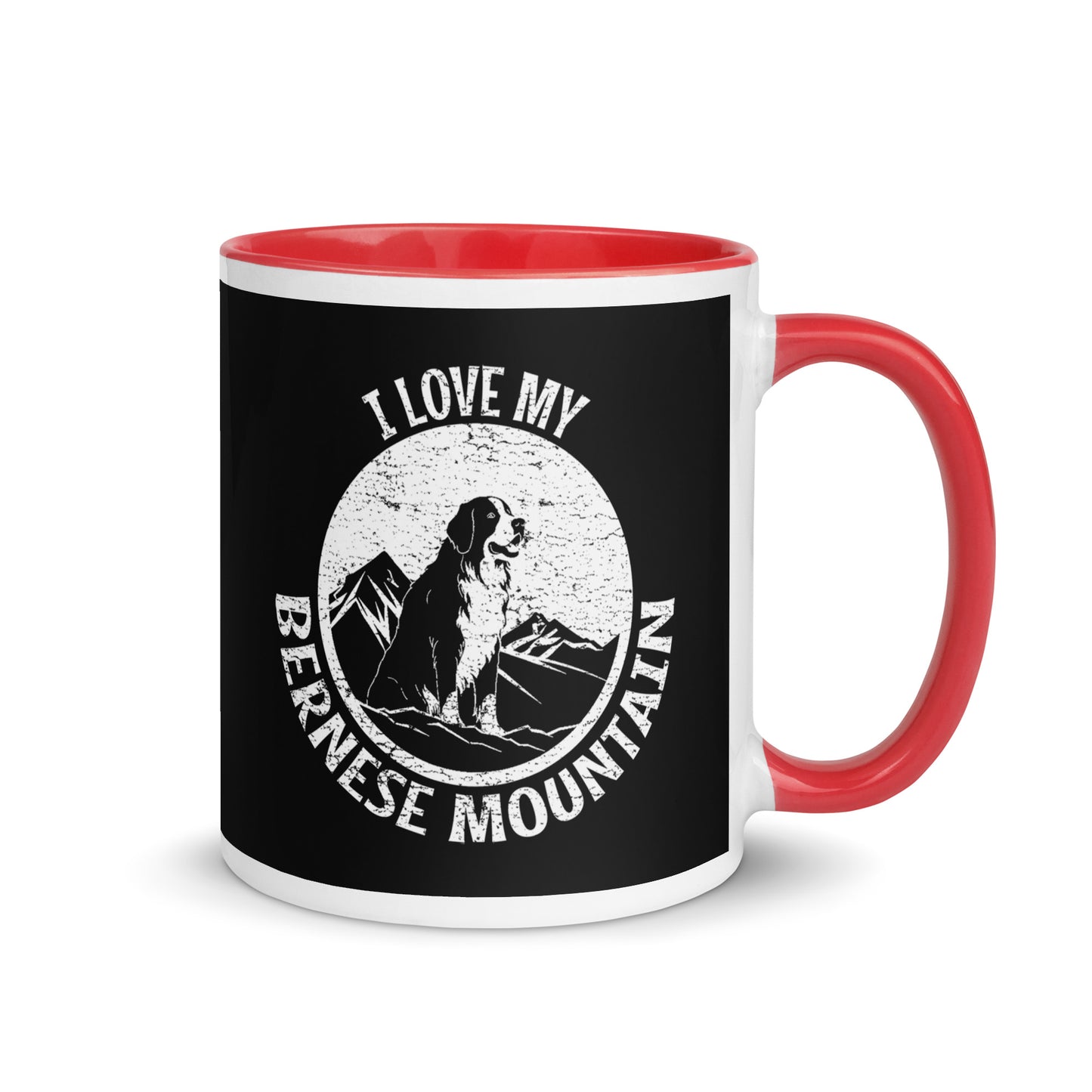 Bernes Mountain Mug, Bernes Mountain gift, gift for dog mom, custom dog gift, dog owner gift, pet memorial gift