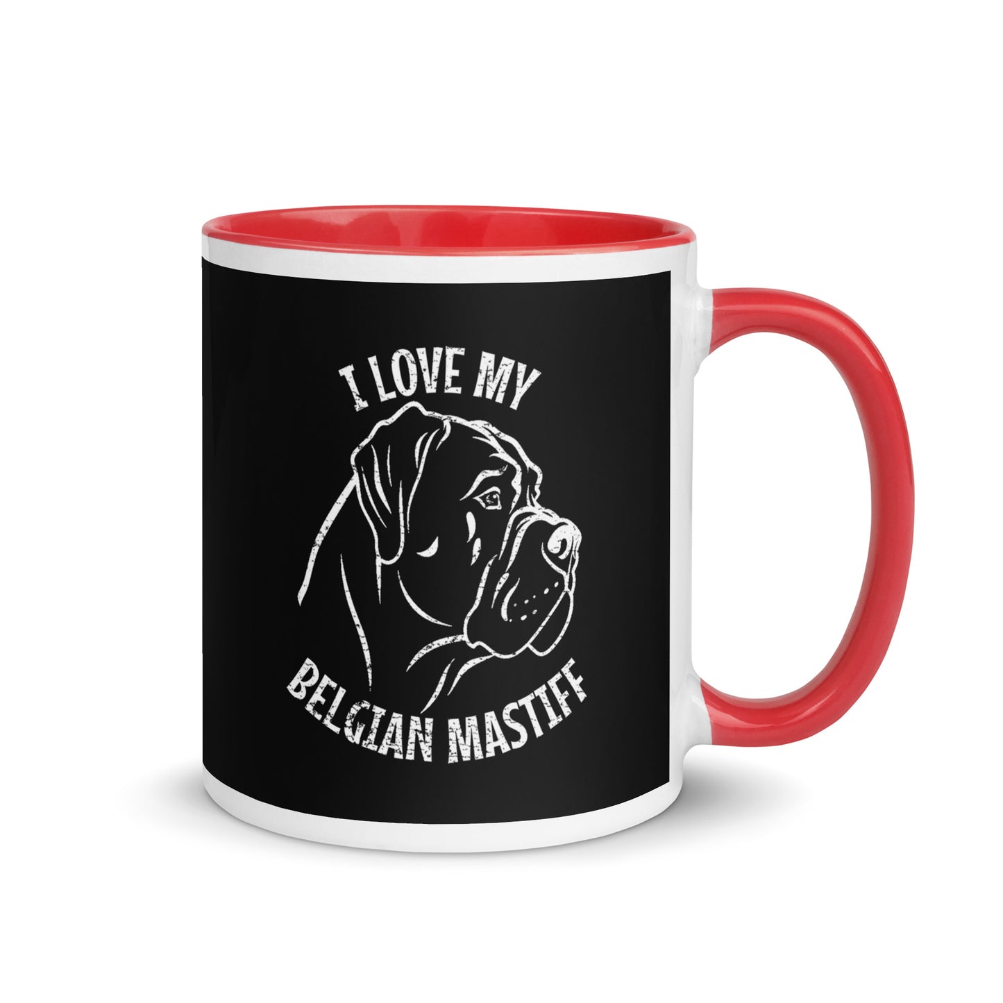 Belgian Mastiff Mug, Belgian Mastiff gift, gift for dog mom, custom dog gift, dog owner gift, pet memorial gift