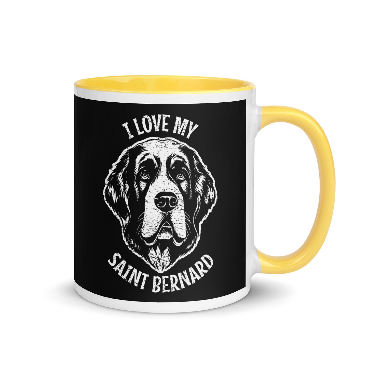 Saint Bernard Mug, Saint Bernard gift, gift for dog mom, custom dog gift, dog owner gift, pet memorial gift