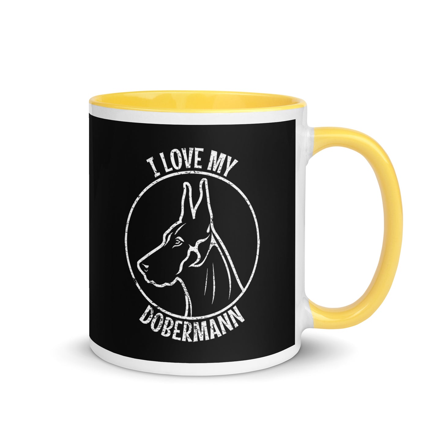 Doberman Mug, Dobermann gift, gift for dog mom, custom dog gift, dog owner gift, pet memorial gift