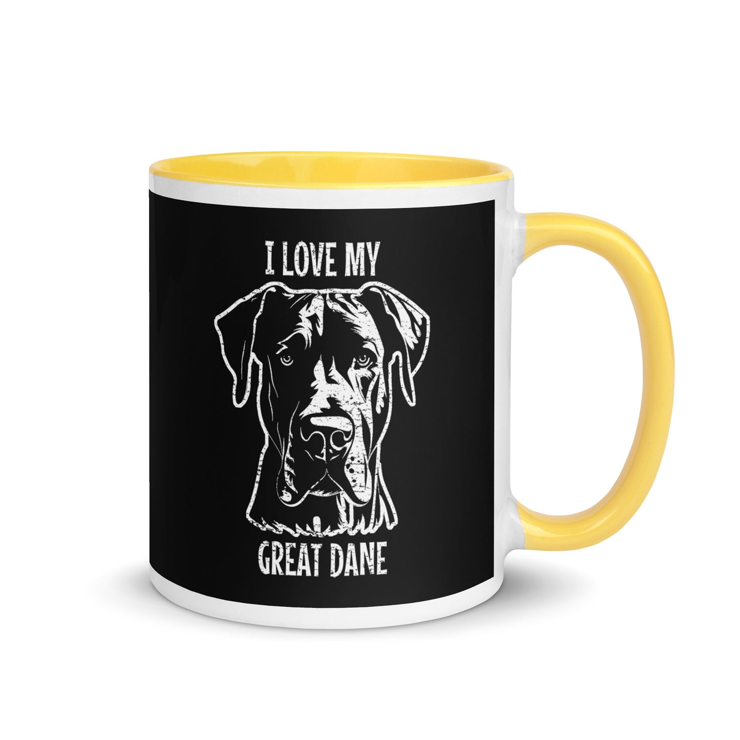 Great Dane Mug, Great Dane gift, gift for dog mom, custom dog gift, dog owner gift, pet memorial gift