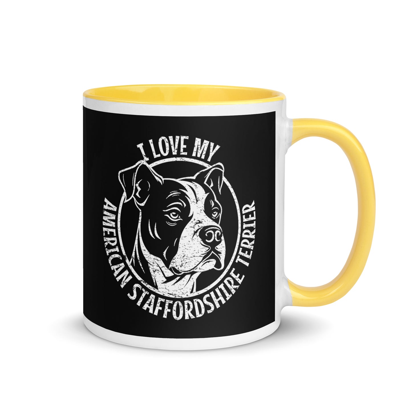 American Staffordshire Terrier Mug, American Staffordshire Terrier gift, gift for dog mom, custom dog gift, dog owner gift, pet memorial gift