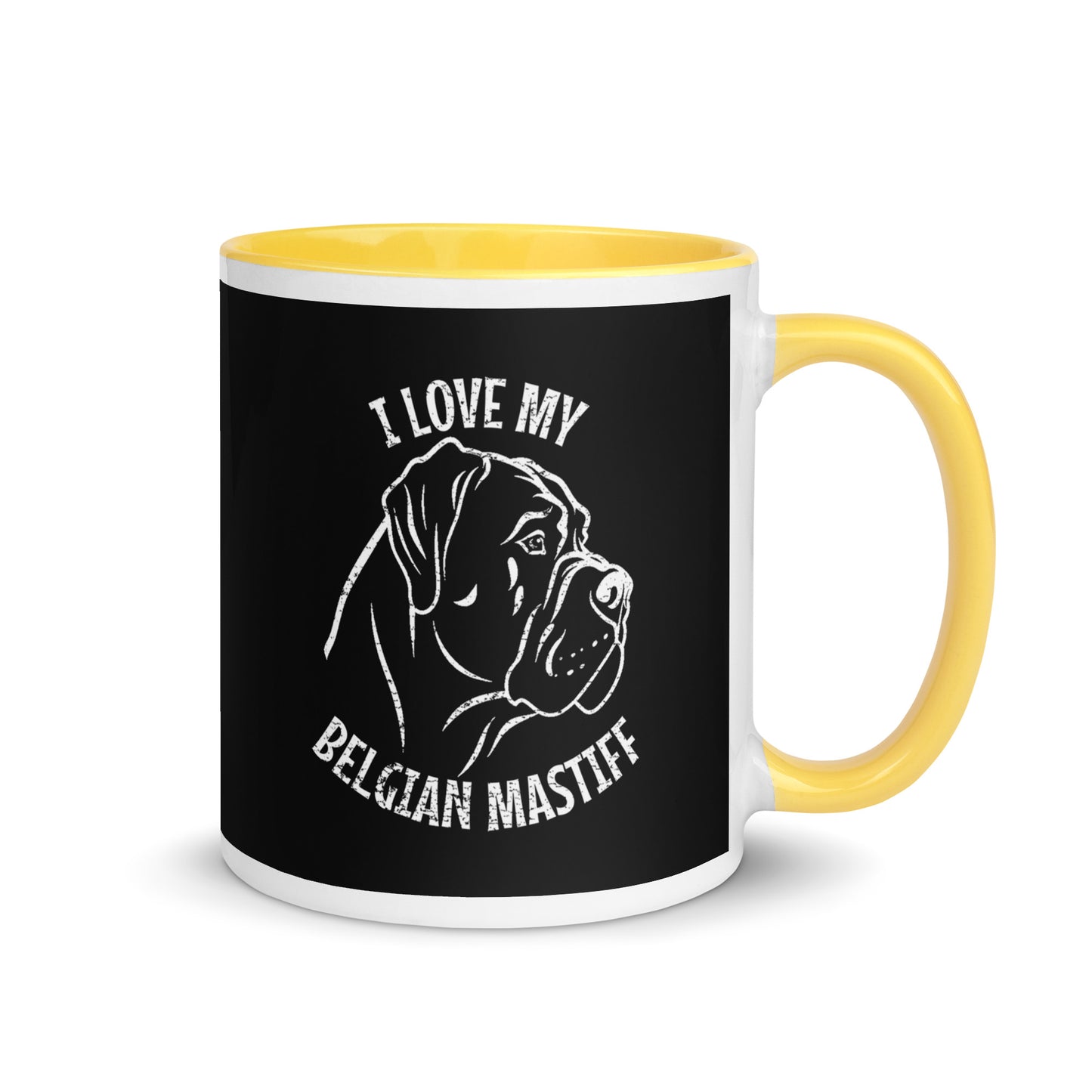 Belgian Mastiff Mug, Belgian Mastiff gift, gift for dog mom, custom dog gift, dog owner gift, pet memorial gift