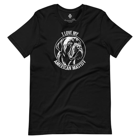American Mastiff Shirt, American Mastiff gift, gift for dog mom, custom dog gift, dog owner gift, pet memorial gift