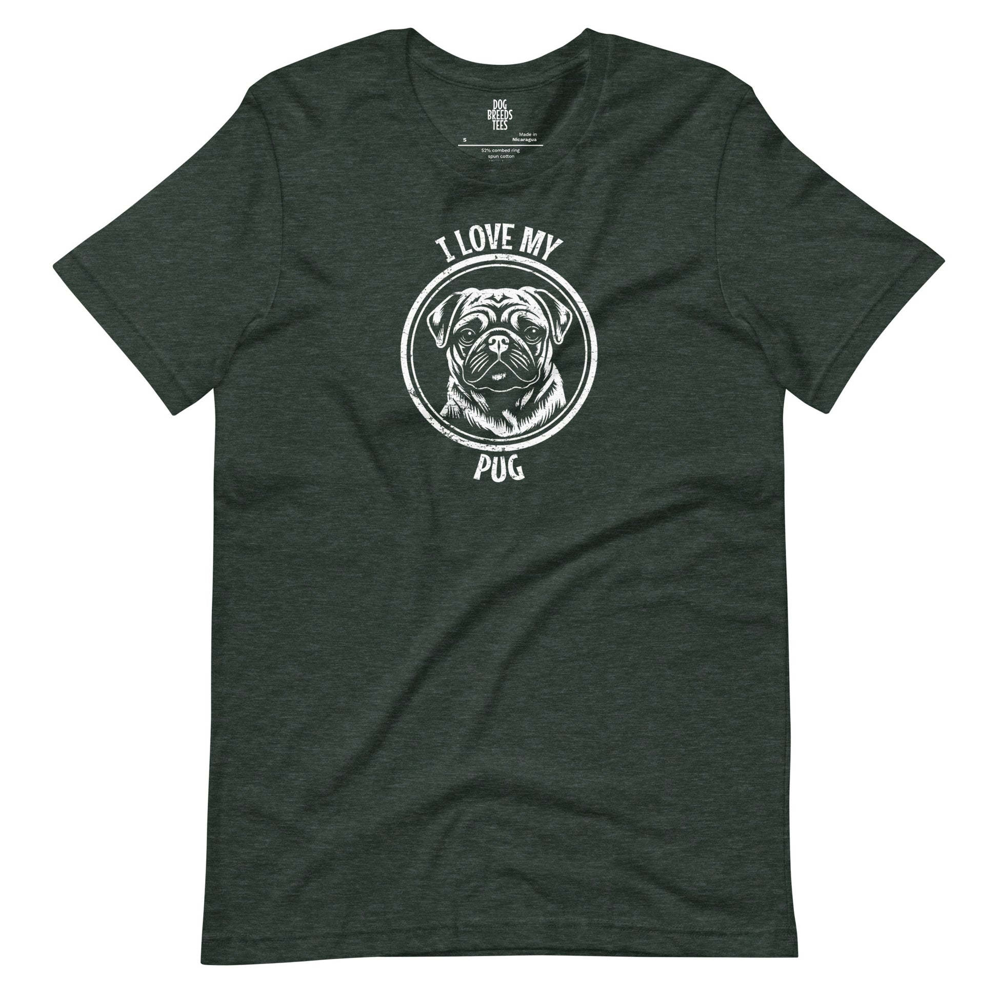 Pug Shirt, Pug gift, gift for dog mom, custom dog gift, dog owner gift, pet memorial gift