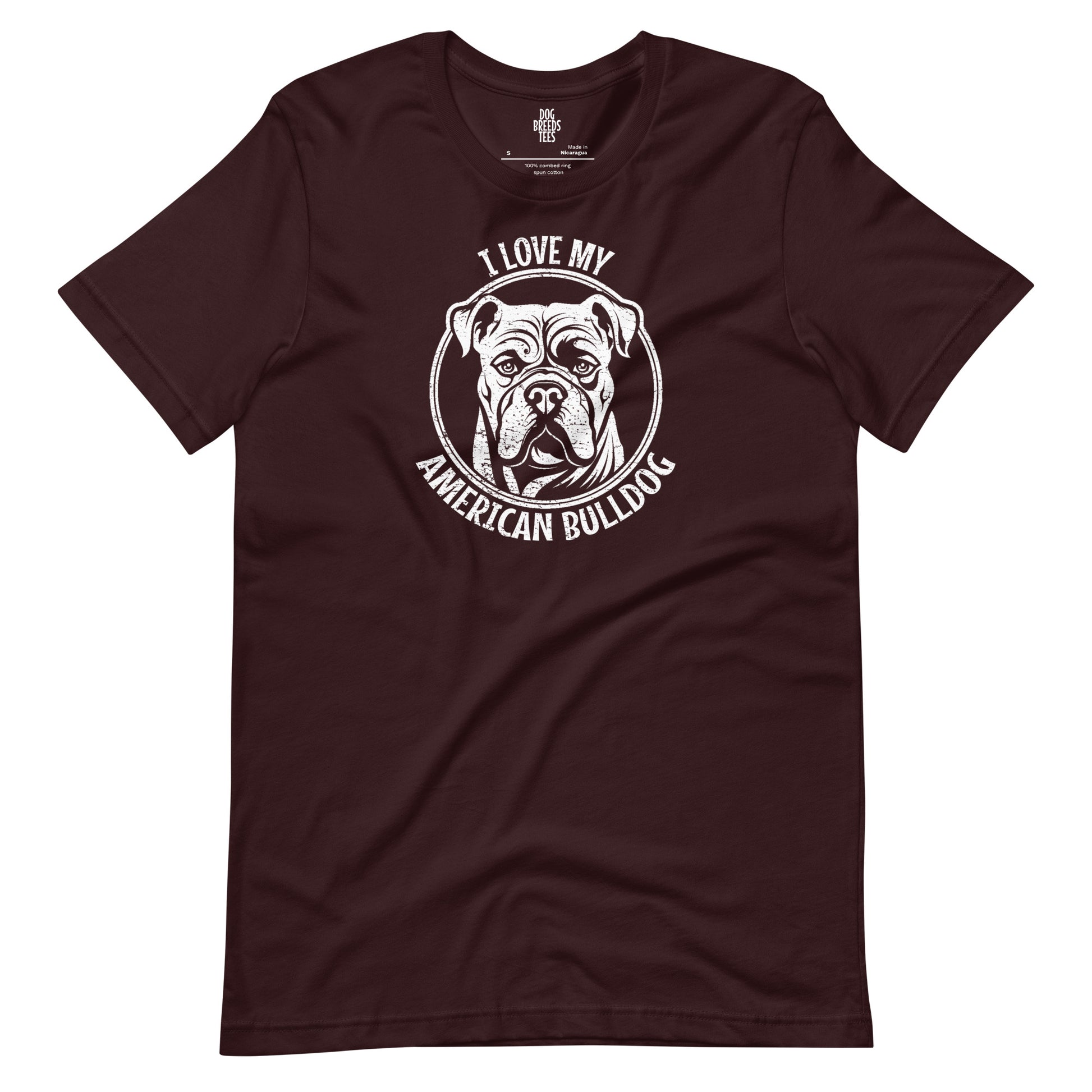 American Bulldog Shirt, American Bulldog gift, gift for dog mom, custom dog gift, dog owner gift, pet memorial gift