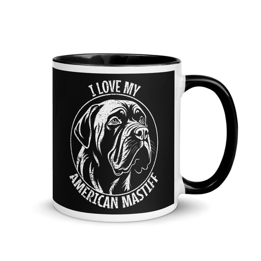 American Mastiff Mug, American Mastiff gift, gift for dog mom, custom dog gift, dog owner gift, pet memorial gift