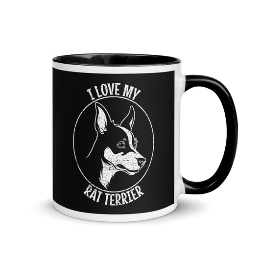 Rat Terrier Mug, Rat Terrier gift, gift for dog mom, custom dog gift, dog owner gift, pet memorial gift