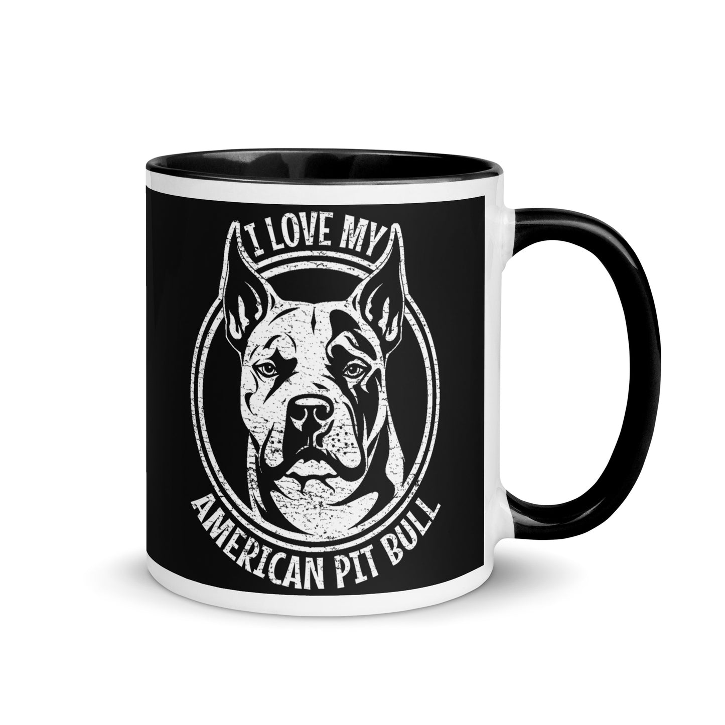 American Pit Bull Mug, American Pit Bull gift, gift for dog mom, custom dog gift, dog owner gift, pet memorial gift