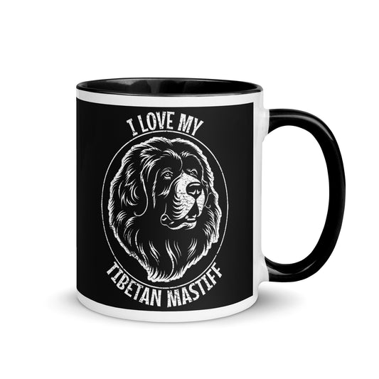 Tibetan Mastiff Mug, Tibetan Mastiff gift, gift for dog mom, custom dog gift, dog owner gift, pet memorial gift