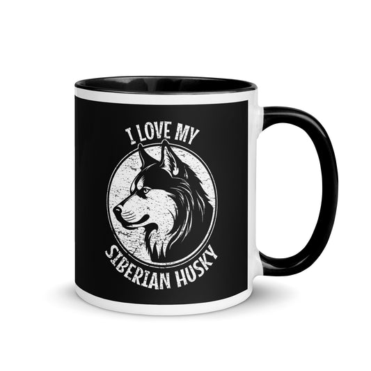 Siberian Husky Mug, Siberian Husky gift, gift for dog mom, custom dog gift, dog owner gift, pet memorial gift