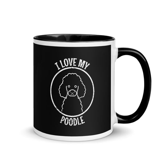 Poodle Mug, Poodle gift, gift for dog mom, custom dog gift, dog owner gift, pet memorial gift