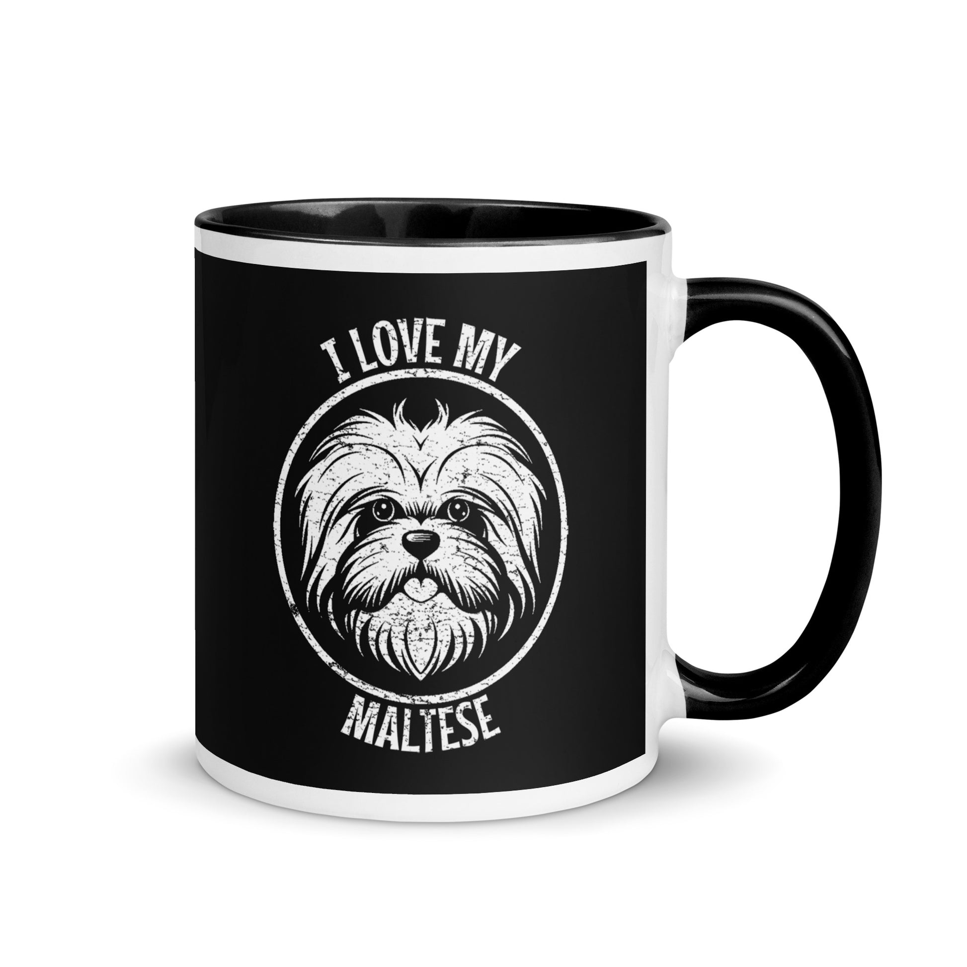 Maltese Mug, Maltese gift, gift for dog mom, custom dog gift, dog owner gift, pet memorial gift