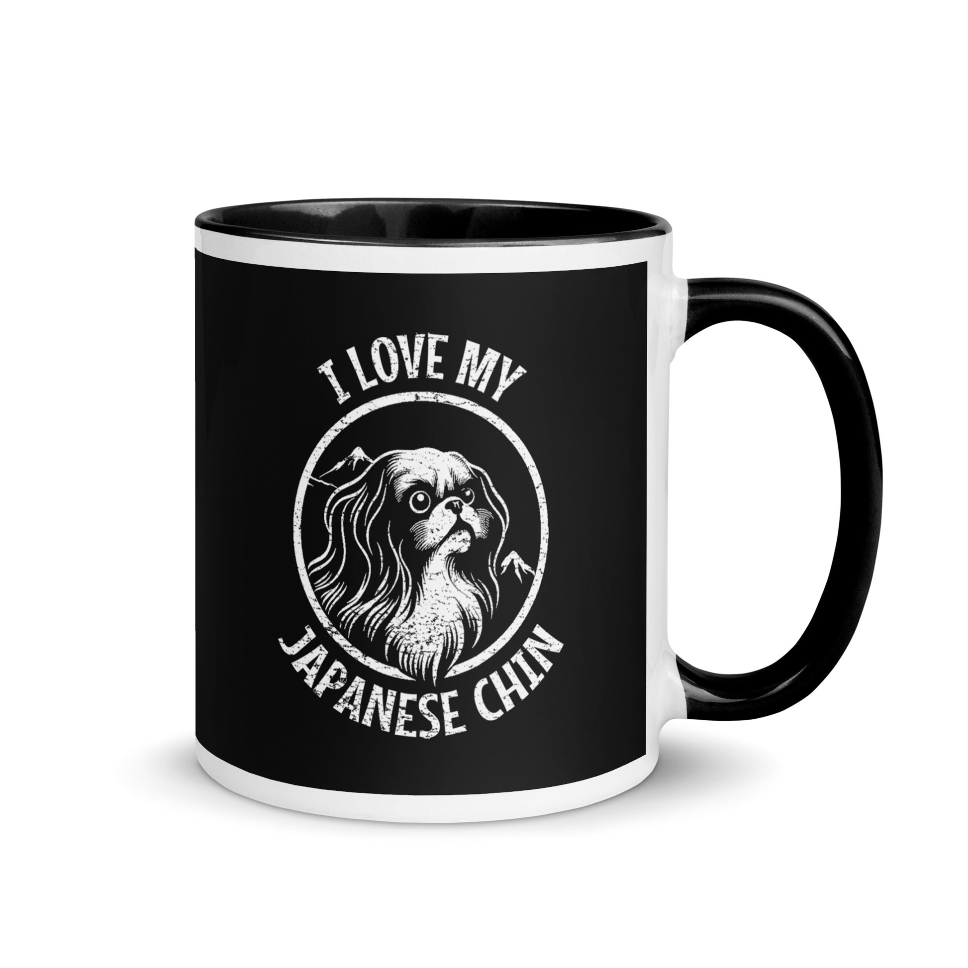 Japanese Chin Mug, Japanese Chin gift, gift for dog mom, custom dog gift, dog owner gift, pet memorial gift