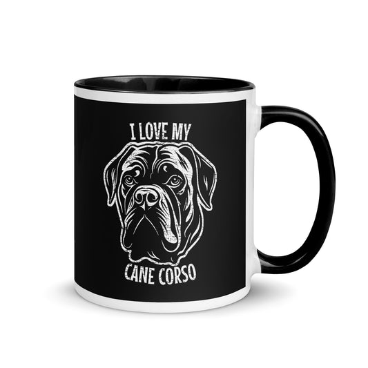 Cane Corso Mug, Cane Corso gift, gift for dog mom, custom dog gift, dog owner gift, pet memorial gift