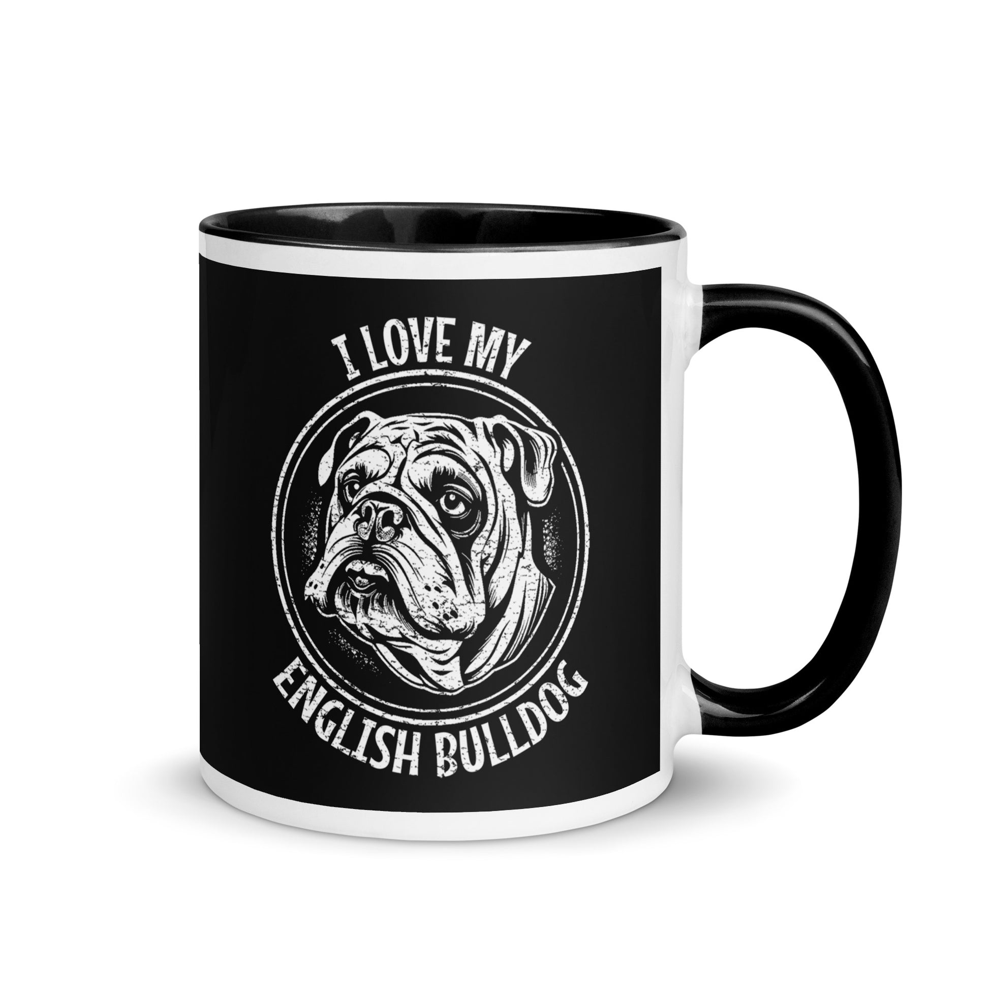 English Bulldog Mug, English Bulldog gift, gift for dog mom, custom dog gift, dog owner gift, pet memorial gift