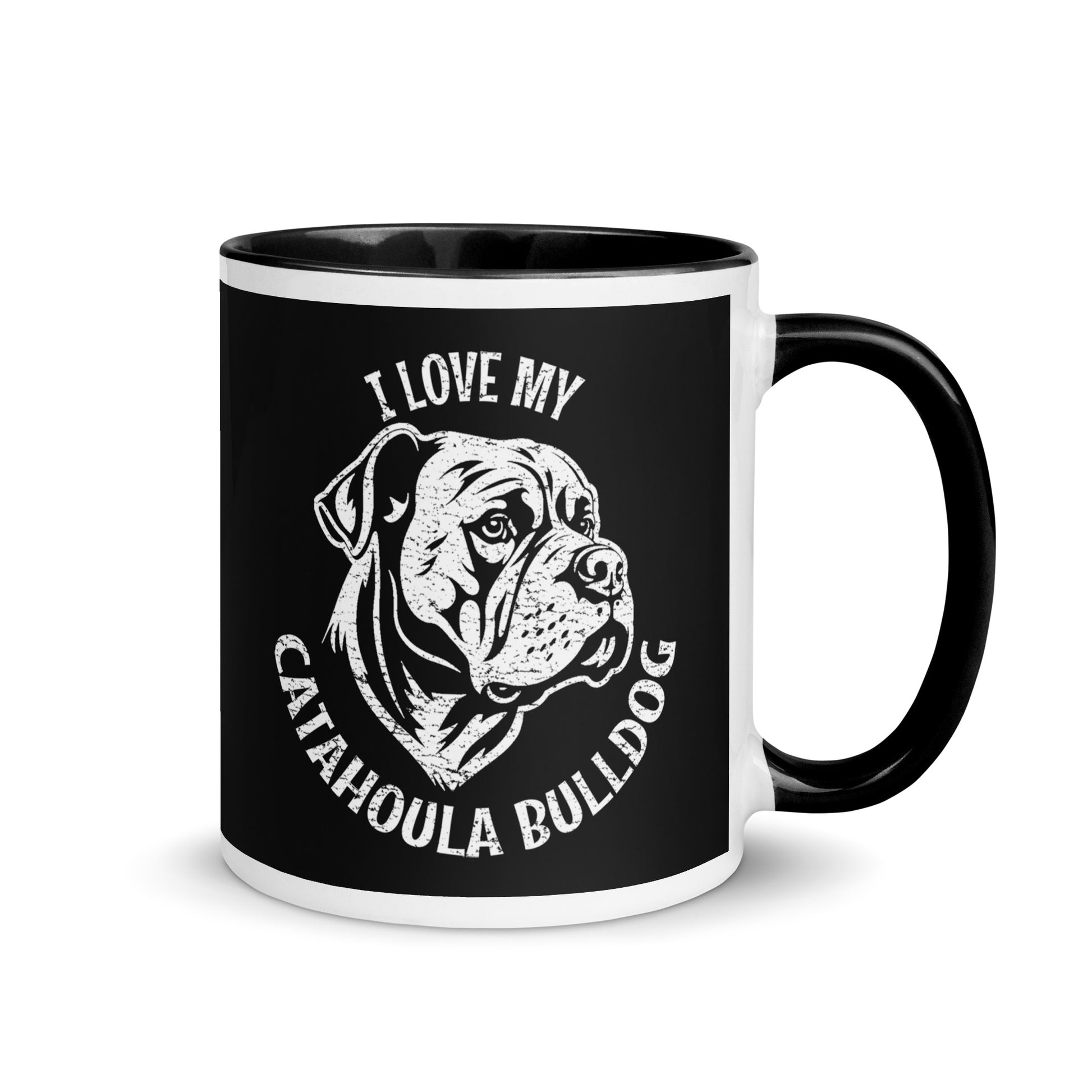 Catahoula Bulldog Mug, Catahoula Bulldog gift, gift for dog mom, custom dog gift, dog owner gift, pet memorial gift