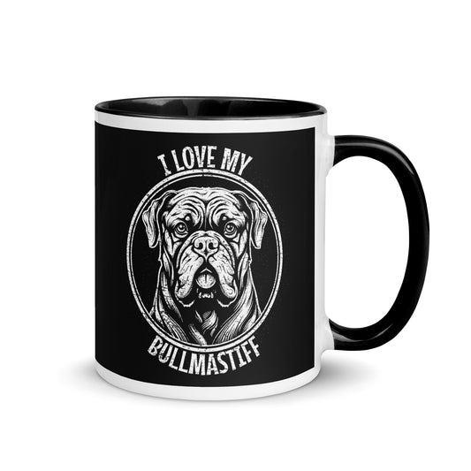 Bullmastiff Mug, Bullmastiff gift, gift for dog mom, custom dog gift, dog owner gift, pet memorial gift