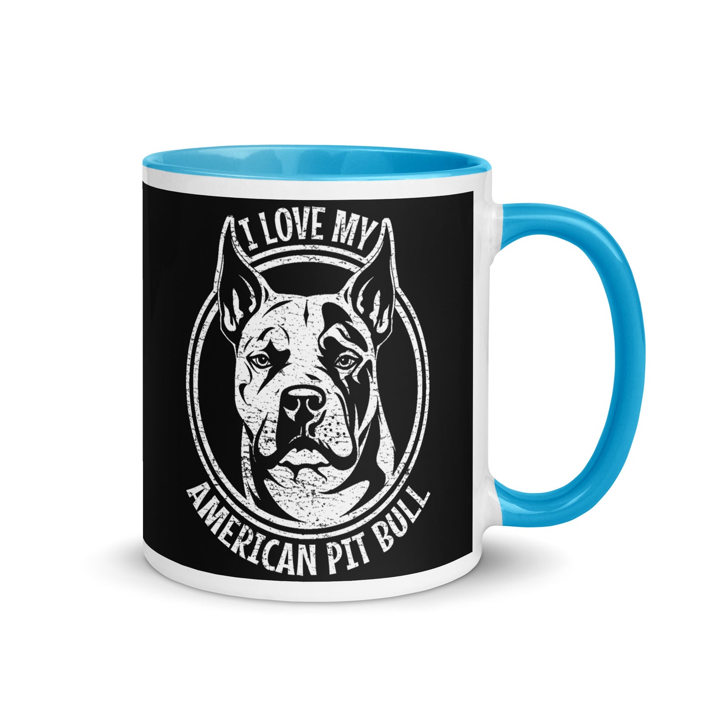 American Pit Bull Mug, American Pit Bull gift, gift for dog mom, custom dog gift, dog owner gift, pet memorial gift