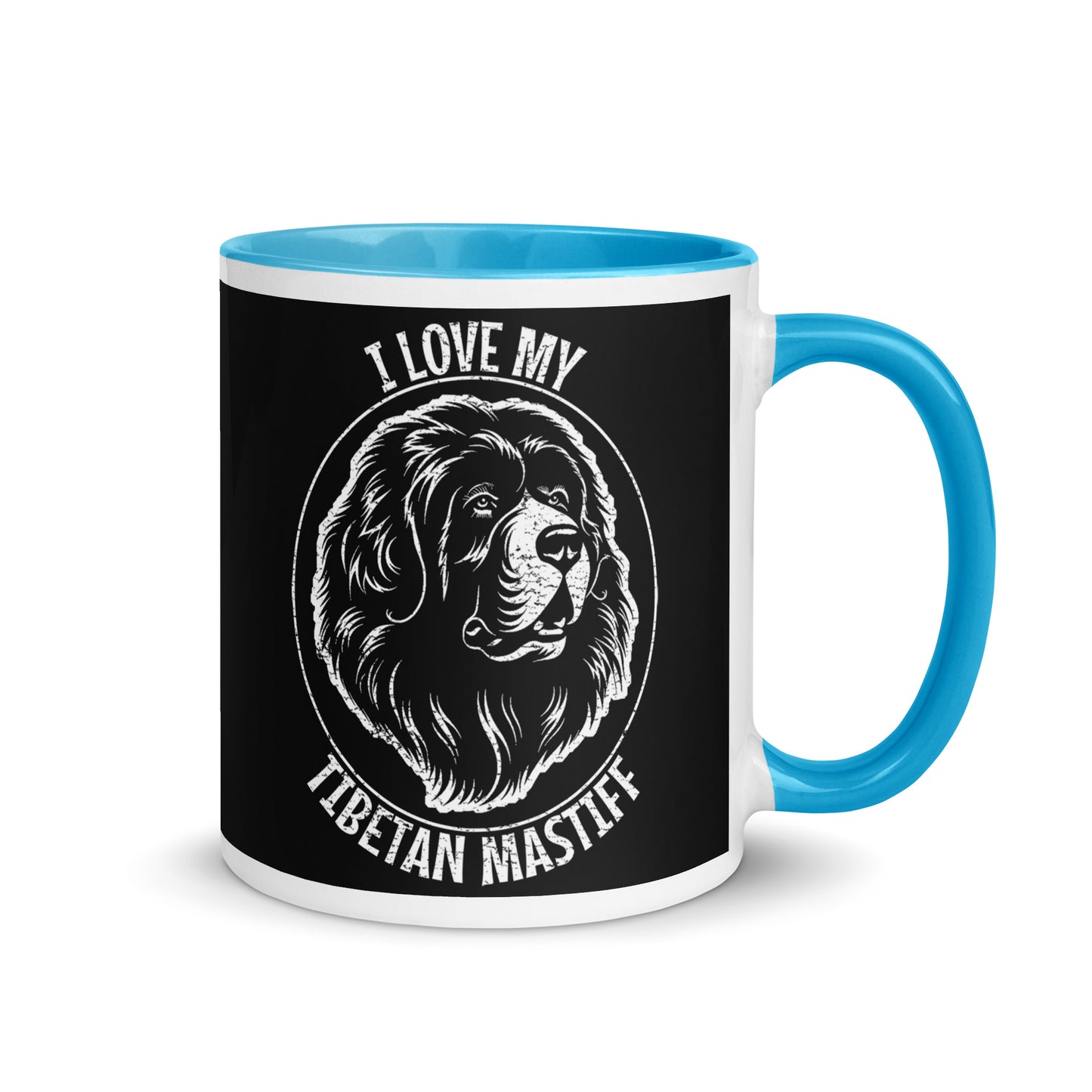 Tibetan Mastiff Mug, Tibetan Mastiff gift, gift for dog mom, custom dog gift, dog owner gift, pet memorial gift