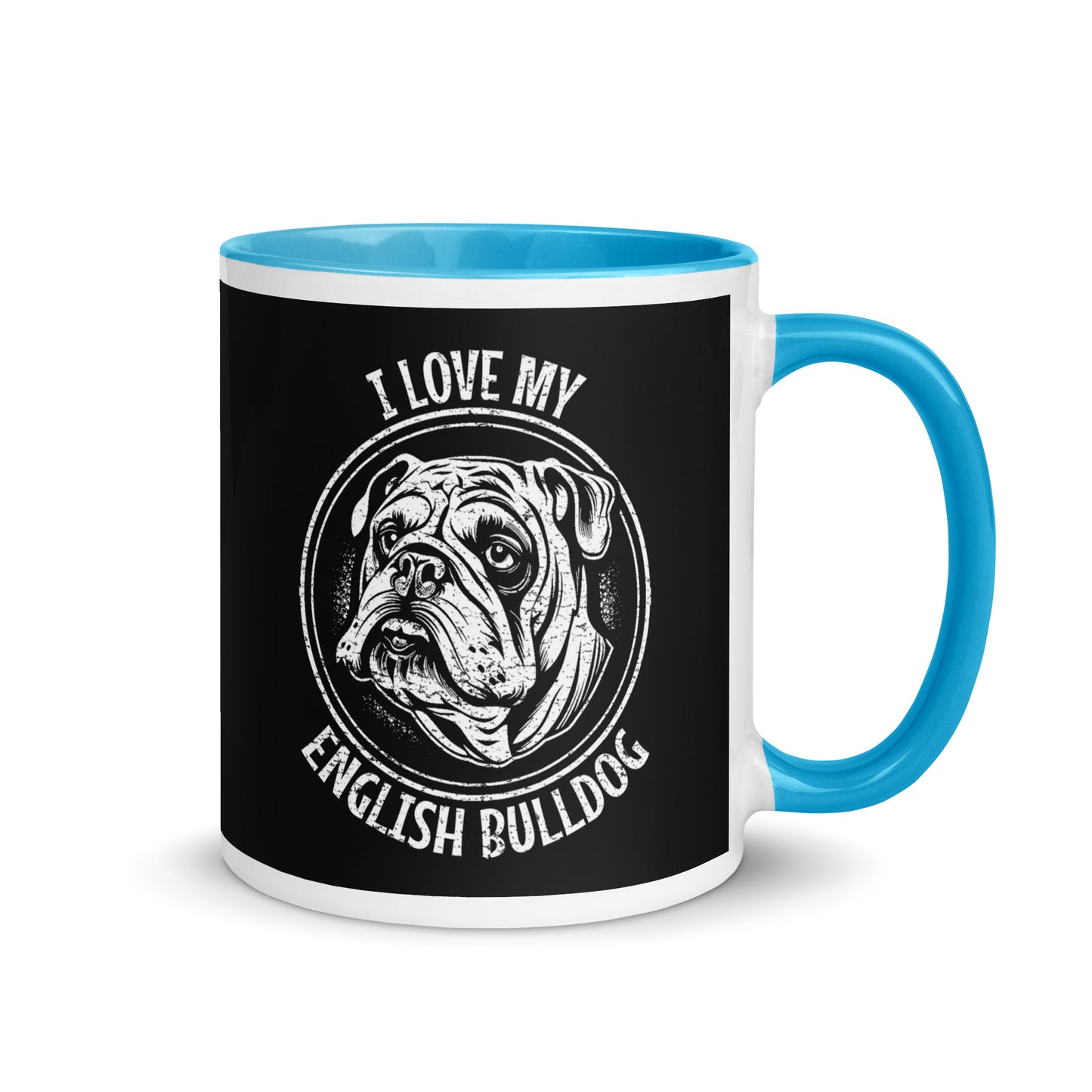 English Bulldog Mug, English Bulldog gift, gift for dog mom, custom dog gift, dog owner gift, pet memorial gift