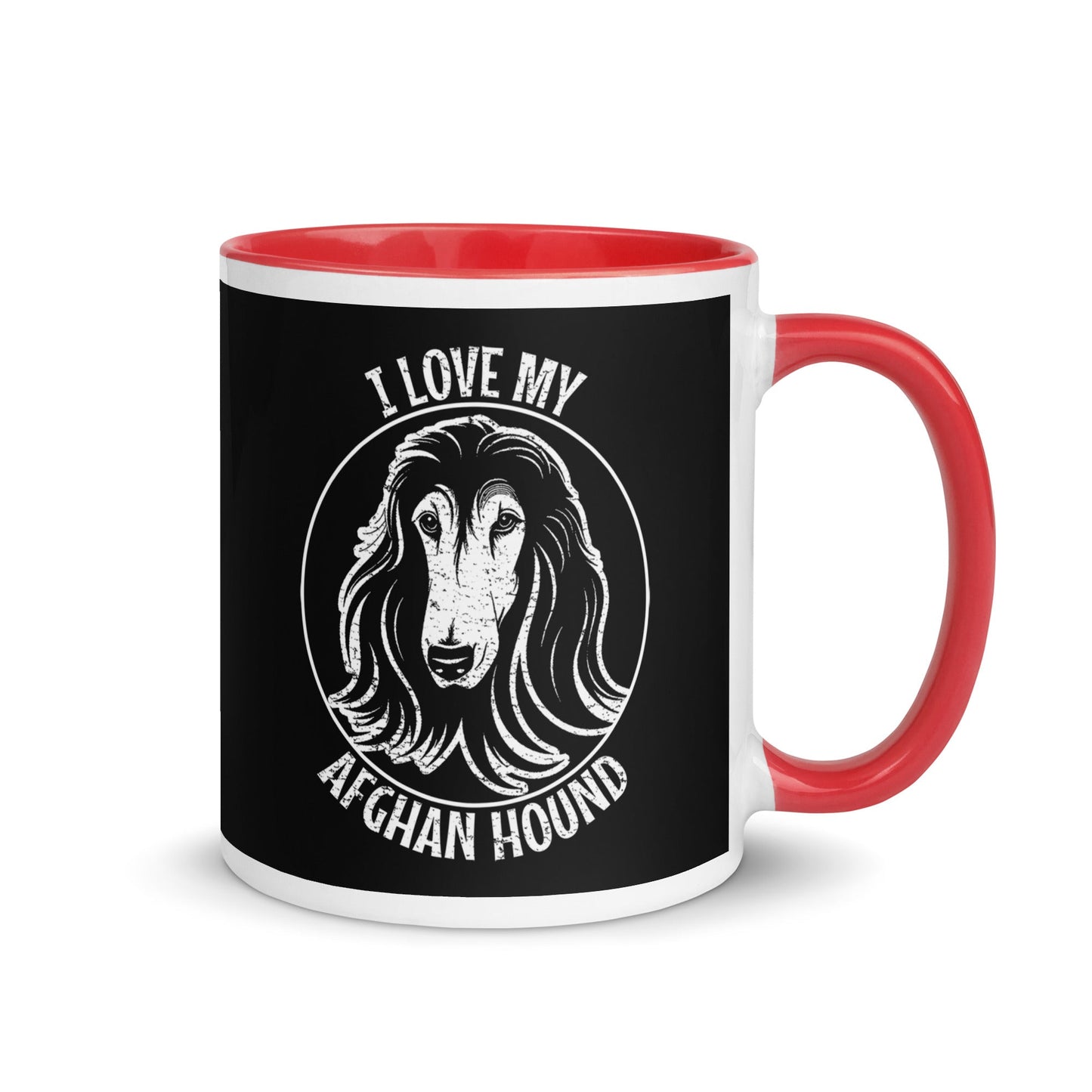 Afghan Hound Mug, Afghan Hound gift, gift for dog mom, custom dog gift, dog owner gift, pet memorial gift