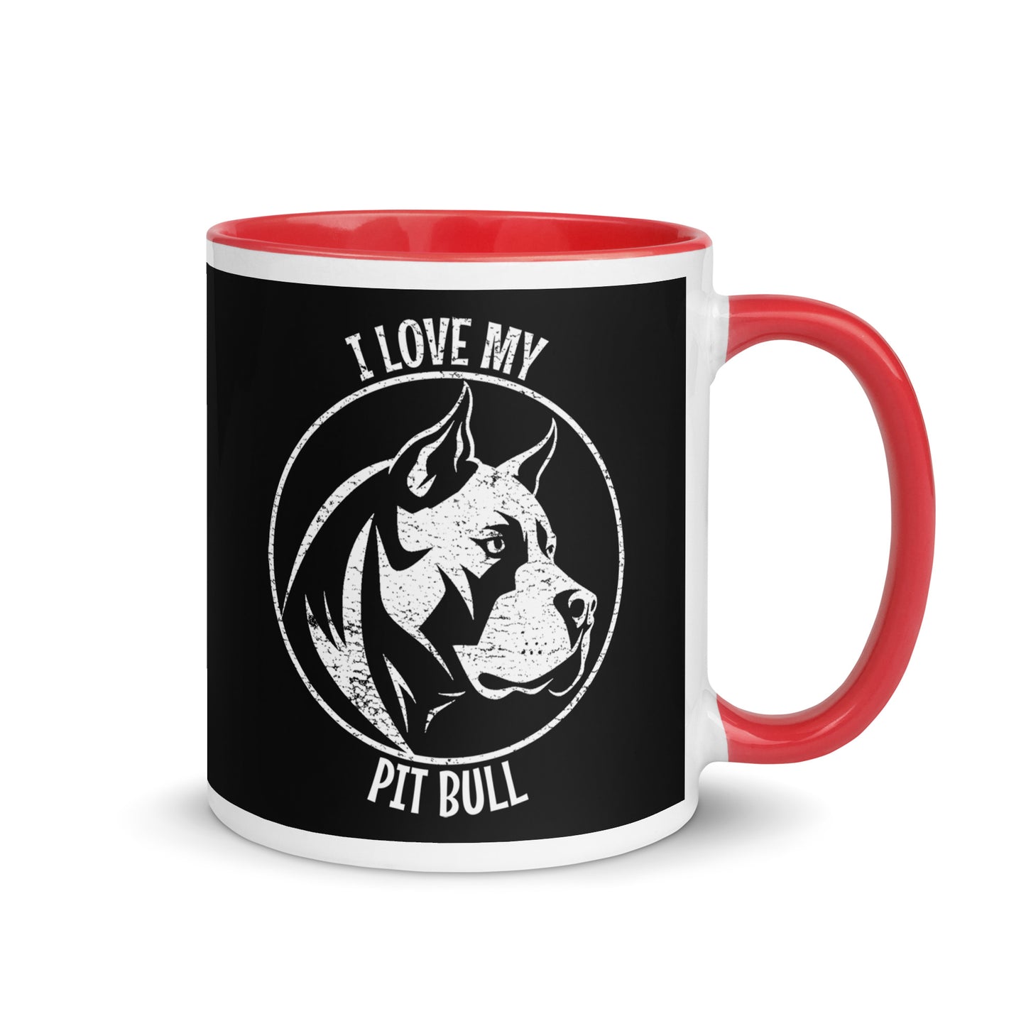 Pit Bull Mug, Pit bull gift, gift for dog mom, custom dog gift, dog owner gift, pet memorial gift