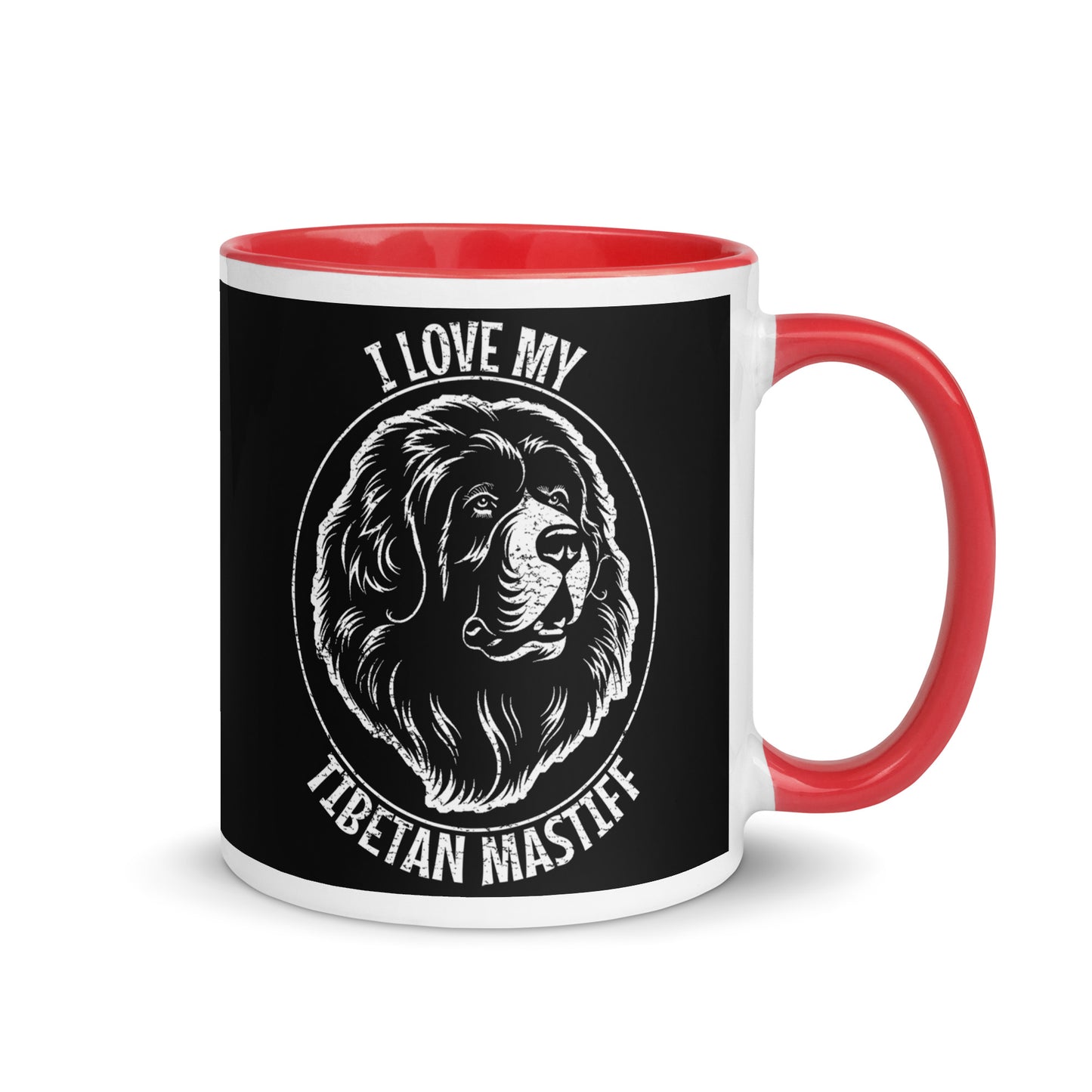 Tibetan Mastiff Mug, Tibetan Mastiff gift, gift for dog mom, custom dog gift, dog owner gift, pet memorial gift