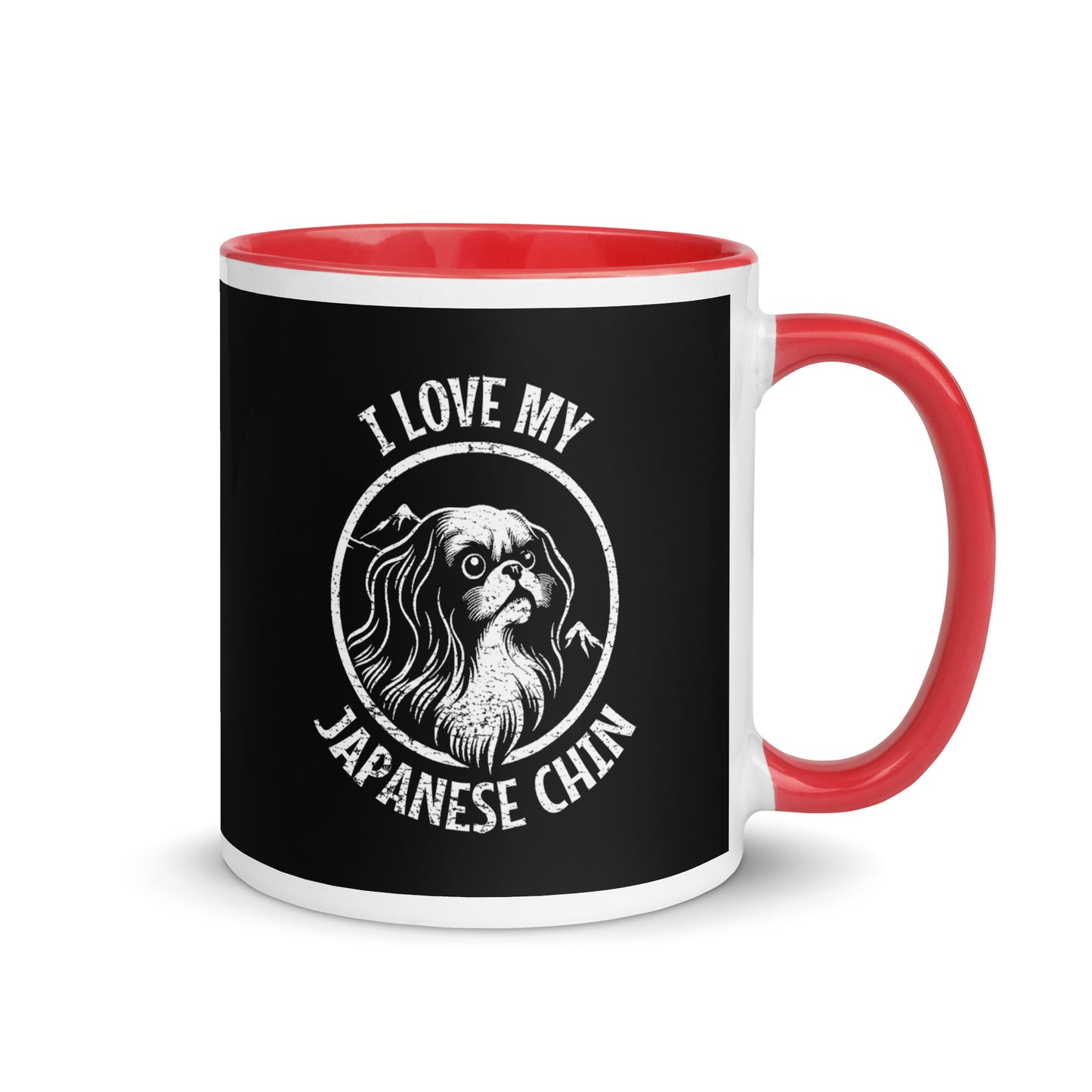 Japanese Chin Mug, Japanese Chin gift, gift for dog mom, custom dog gift, dog owner gift, pet memorial gift