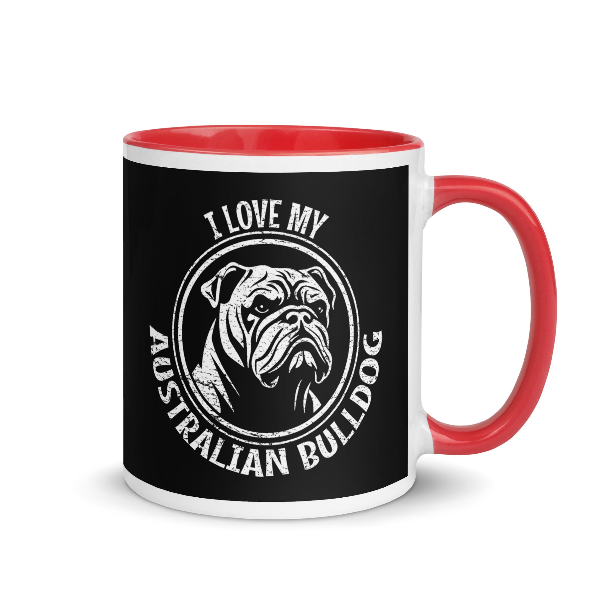 Australian Bulldog Mug, Australian Bulldog gift, gift for dog mom, custom dog gift, dog owner gift, pet memorial gift